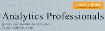 Participate in the Talent Analytics IIA Analytics Professionals Study