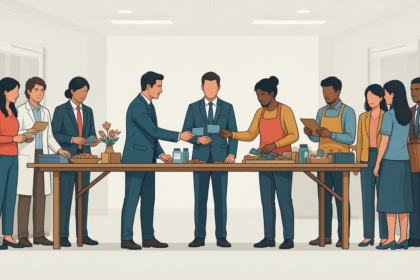 The Macroeconomics of Information and Attention: How People Interact
