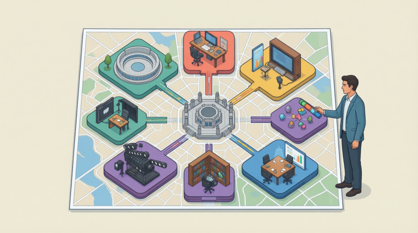 What if you could show key Social Media/Web2.0 sites in one graphic?