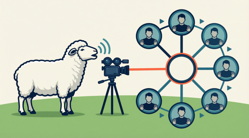How a YouTube Video Goes Viral: Baaaa!