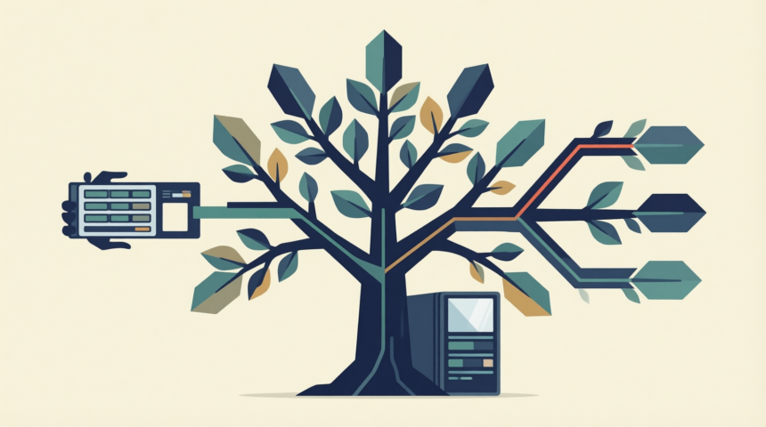 How does ADAPA handle missing values for Decision Trees?