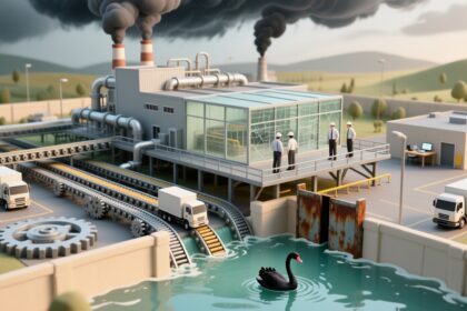 Inflexible Business Models and Black Swan Exposure