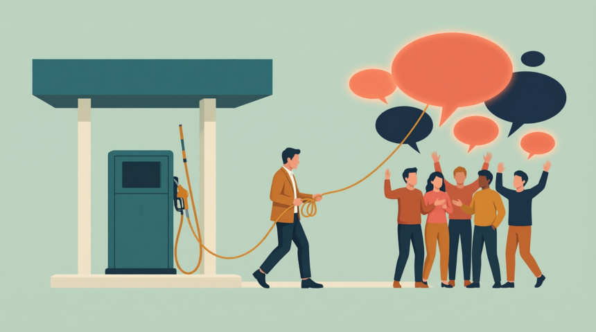Correlating Gas Prices with Social Media Sentiment