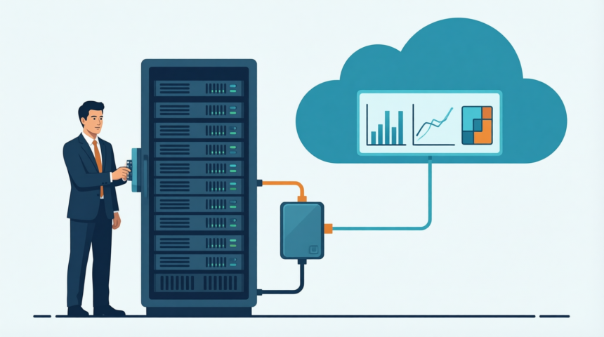 Cloud-Based BI for On-Premise Data