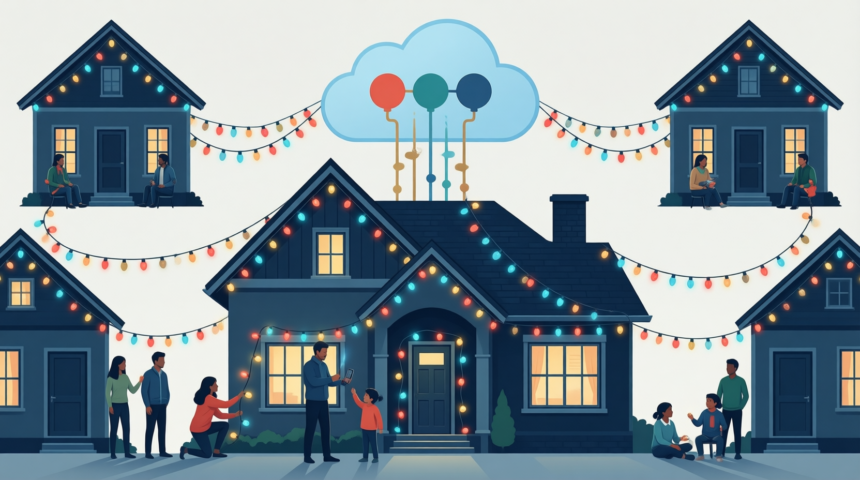 Family Sets Up Cloud Controlled Christmas Lights for the World to Enjoy