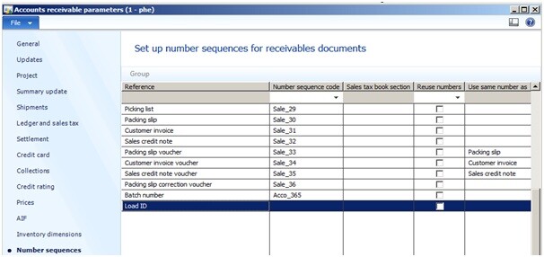 Tutorial - Number Sequence Framework in AX 2012 R3 (New module) 12 Number Sequence 11