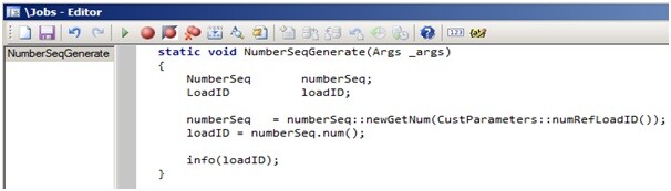Tutorial - Number Sequence Framework in AX 2012 R3 (New module) 14 Number Sequence 13