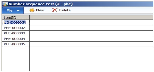 Tutorial - Number Sequence Framework in AX 2012 R3 (New module) 16 Number Sequence 15