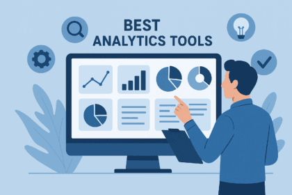 The 10 Best Analytics Tools in 2026, Grouped by Job -- AI-generated illustration