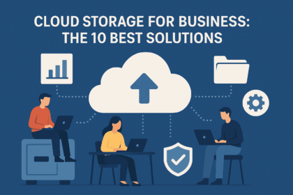 Cloud Storage for Business: The 10 Best Solutions in 2026 -- AI-generated illustration
