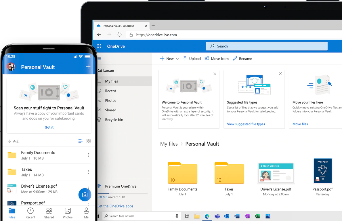 onedrive cloud storage service