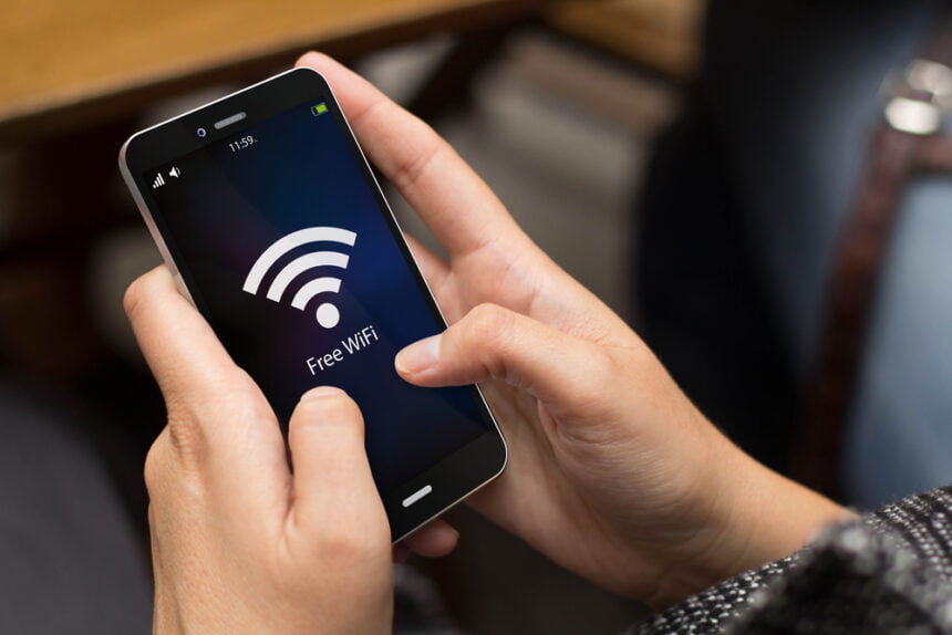 use a vpn to access public wifi over data security concerns