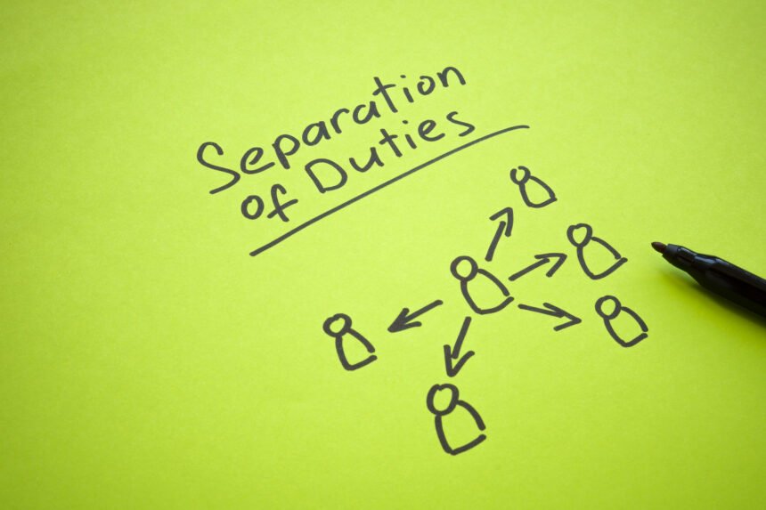 separation of duties for data security