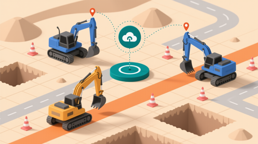Cloud-Based GPS Tracking Revolutionizes Excavation Projects
