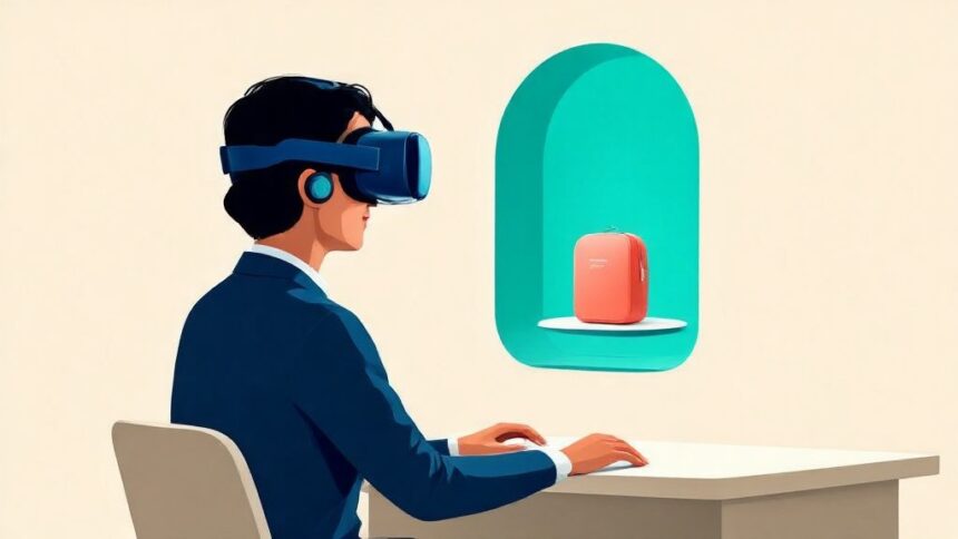 Serving Customers with Virtual Reality in the Metaverse