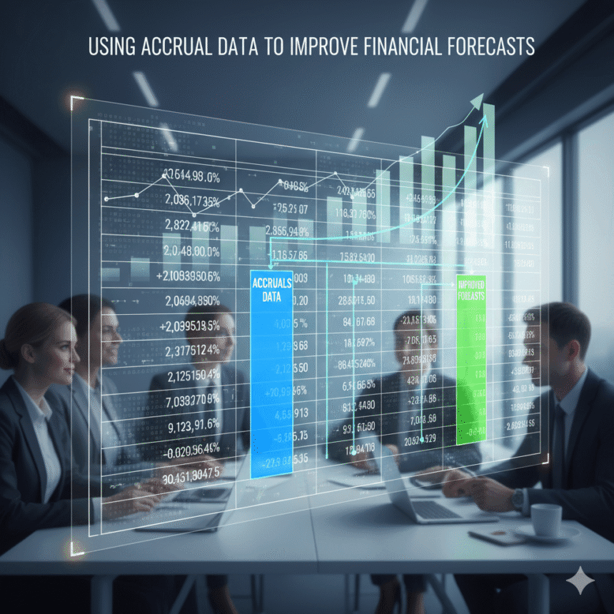 using accrual data to improve financial forecasts