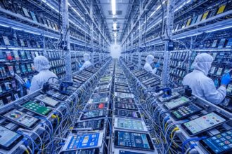 mobile device farm