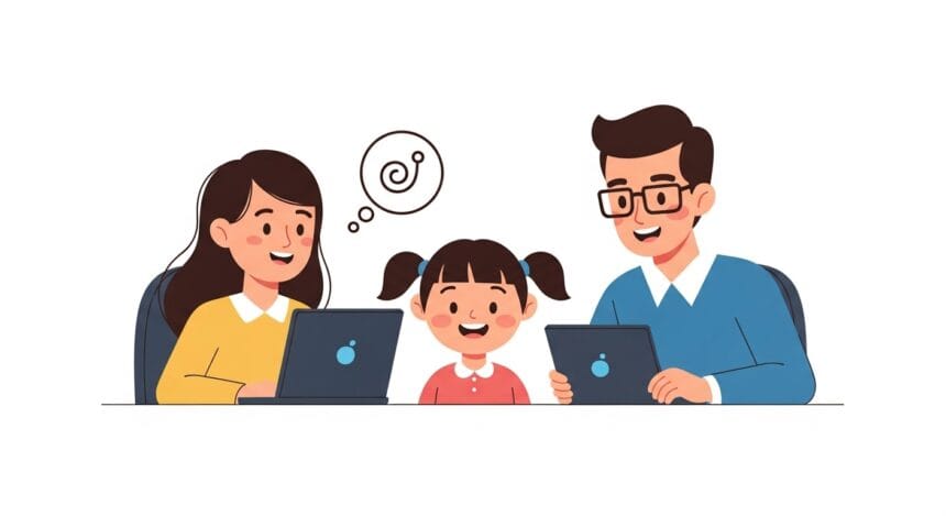 ai kids and their parents