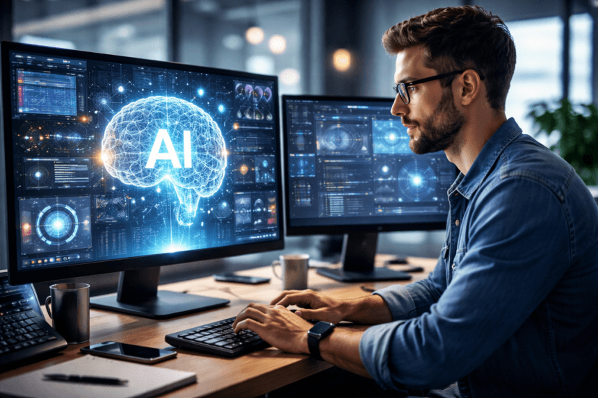 software developer using ai