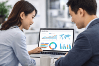 online business using analytics