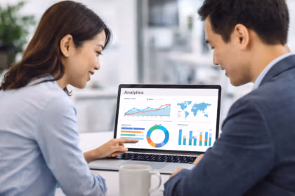 online business using analytics