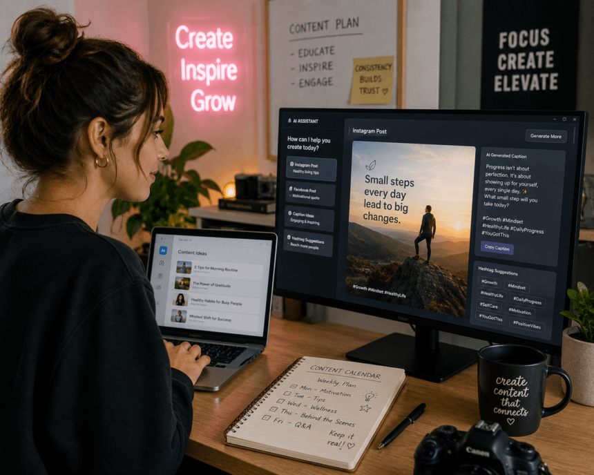 ai for social media