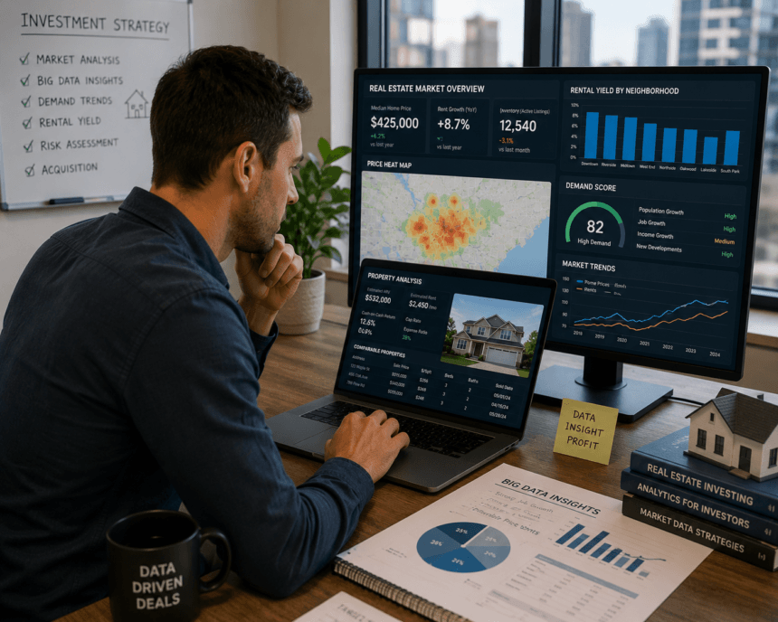 big data for non-QR lending in real estate