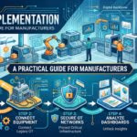Industrial IoT (IIoT) Implementation: A Step-by-Step Guide for Manufacturers -- AI-generated illustration