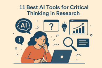 11 Best AI Tools for Critical Thinking in Research -- AI-generated illustration