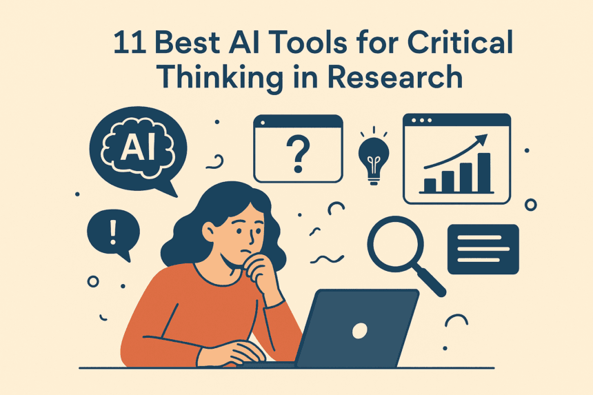 11 Best AI Tools for Critical Thinking in Research -- AI-generated illustration
