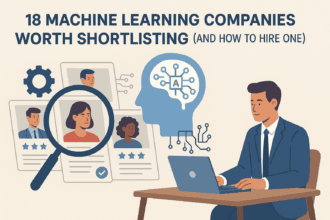 18 Machine Learning Companies Worth Shortlisting in 2026 (And How to Hire One) -- AI-generated illustration