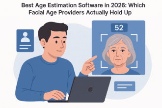 Best Age Estimation Software in 2026: Which Facial Age Providers Actually Hold Up -- AI-generated illustration