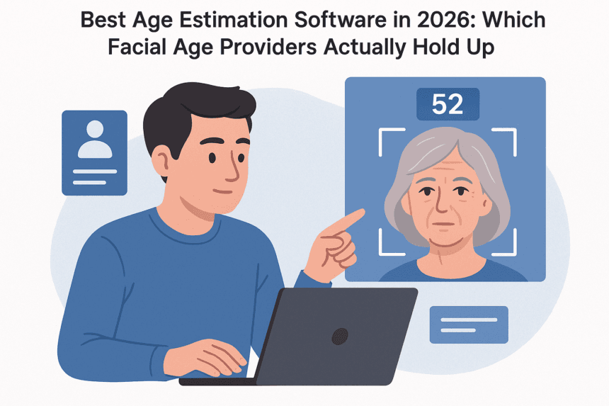 Best Age Estimation Software in 2026: Which Facial Age Providers Actually Hold Up -- AI-generated illustration
