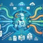 How AI Agents are Transforming B2B Advertising Data Management -- AI-generated illustration