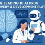 The Leading 10 AI Drug Discovery & Development Platforms -- AI-generated illustration
