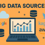 Big Data Sources: 20 Free Data Sources and Where to Find Them -- AI-generated illustration