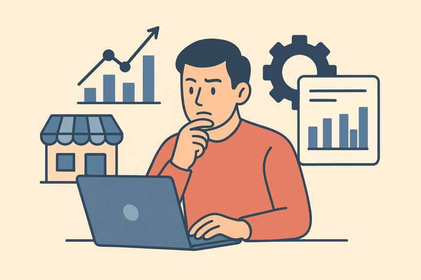 How Business Intelligence Can Help Small Businesses Build Better Decision Rules -- AI-generated illustration