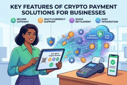 Cryptocurrency Payments for Businesses: Key Features to Look for in a Payment Solution -- AI-generated illustration