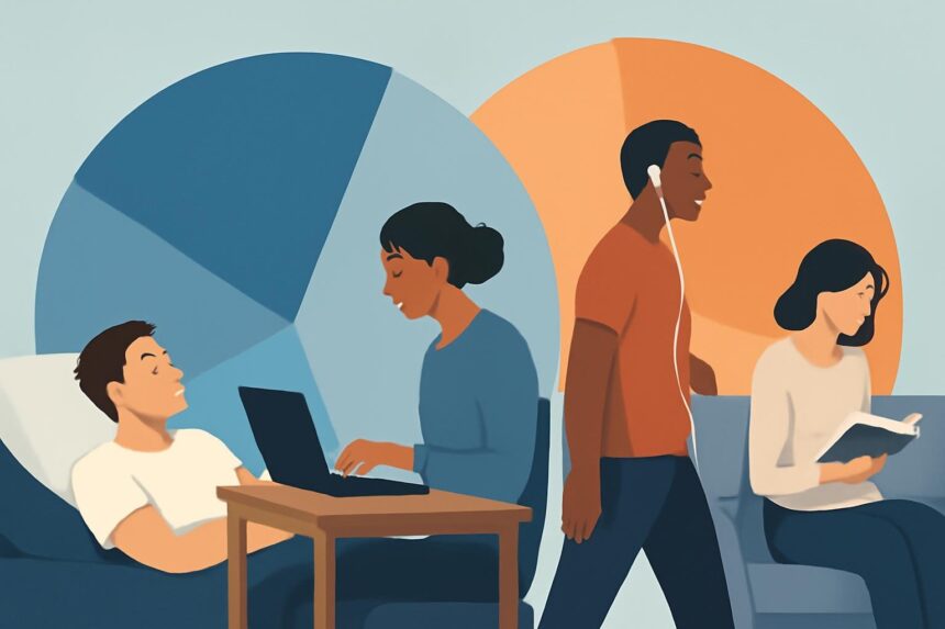 How Different Groups Spend Their Day - Interactive Graphic -...