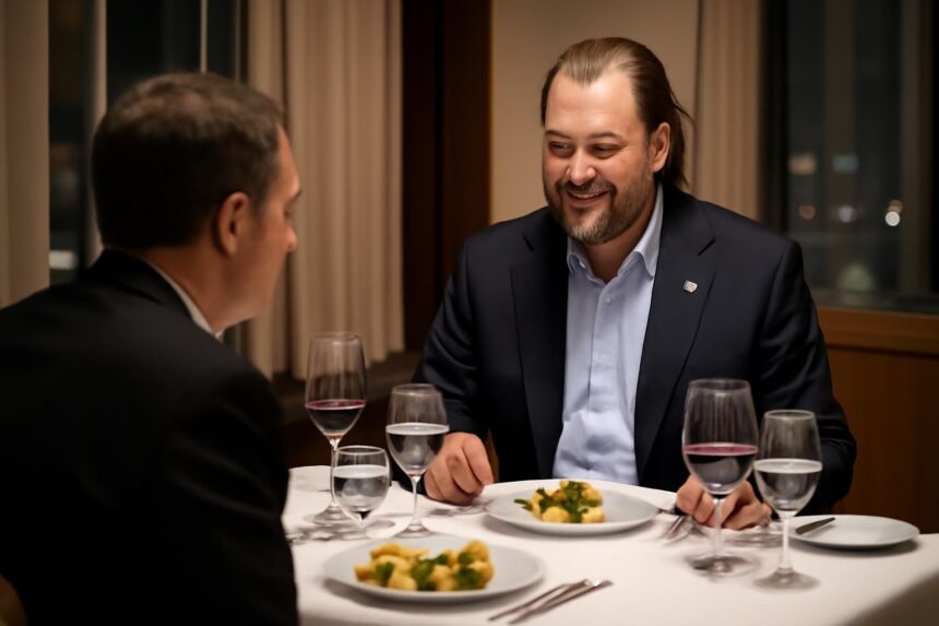 Dinner at Per Se With salesforce.com’s Marc Benioff