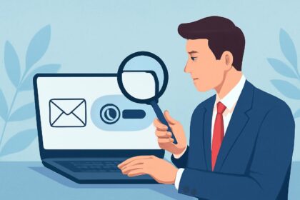 What does the email address say about the customer?
