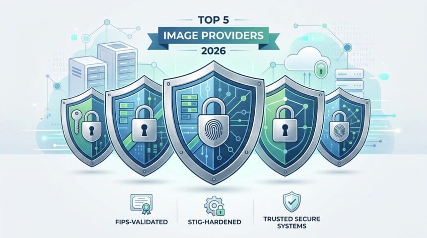 Top 5 FIPS-Validated and STIG-Hardened Image Providers in 2026 -- AI-generated illustration