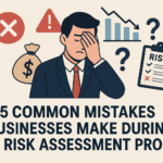 5 Common Mistakes Businesses Make During the Risk Assessment Process -- AI-generated illustration