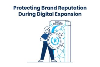 Protecting Brand Reputation During Digital Expansion -- AI-generated illustration