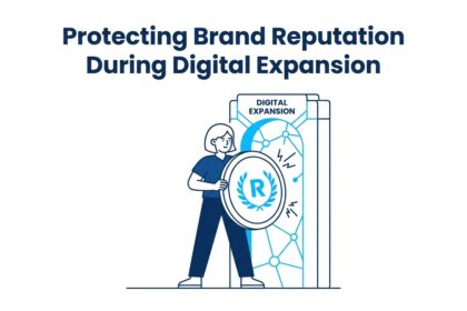 Protecting Brand Reputation During Digital Expansion -- AI-generated illustration