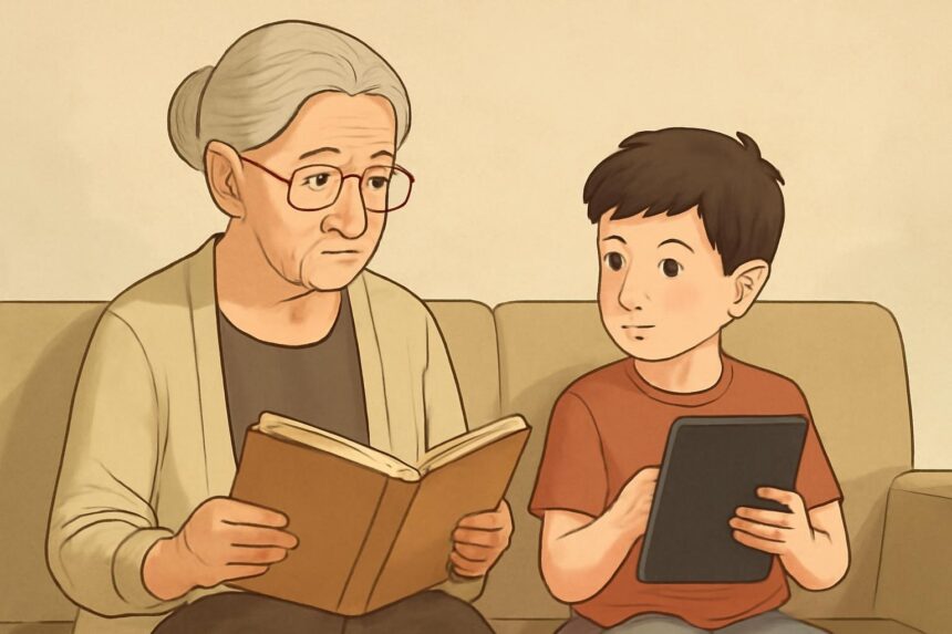 "One of the things our grandchildren will find quaintest about us is that we distinguish the digital..."