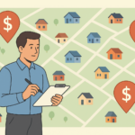 How Local Service Businesses Can Map Which Neighborhoods Generate the Most Revenue -- AI-generated illustration