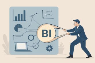 "The term BI has been stretched and widened to encapsulate a lot of different techniques, tools and..."