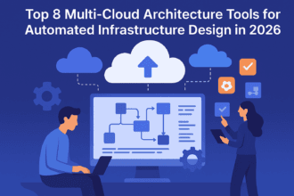Top 8 Multi-Cloud Architecture Tools for Automated Infrastructure Design in 2026 -- AI-generated illustration