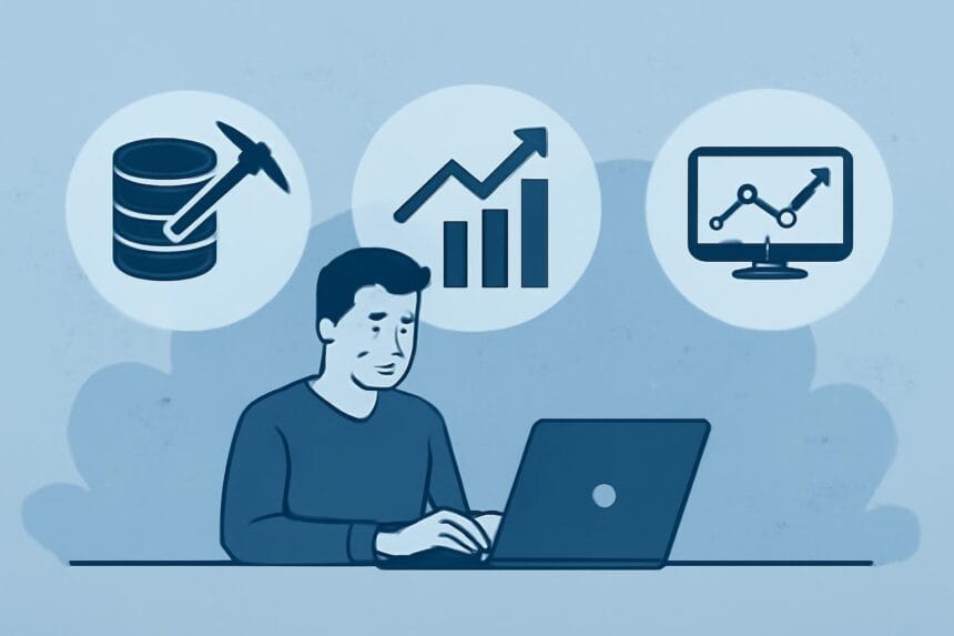 The Top Three hottest new majors according to Microsoft: data mining, business intelligence, web analytics
